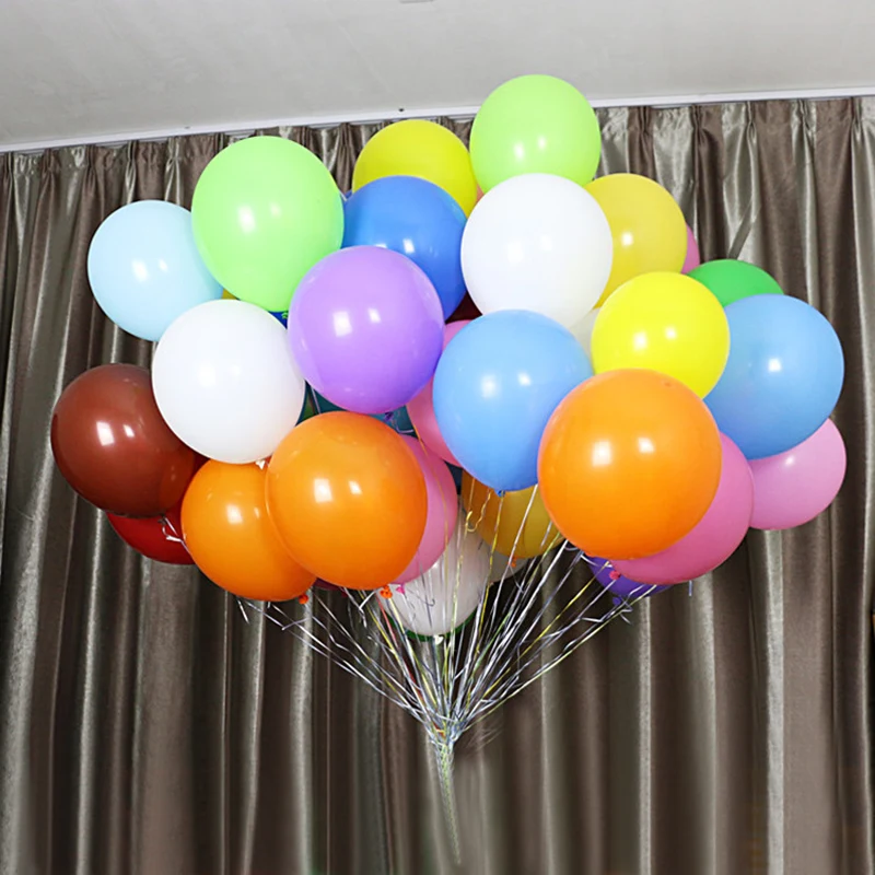 10 tum matt latexballonger