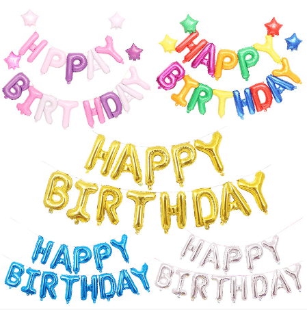 16 tums brevfolieballong