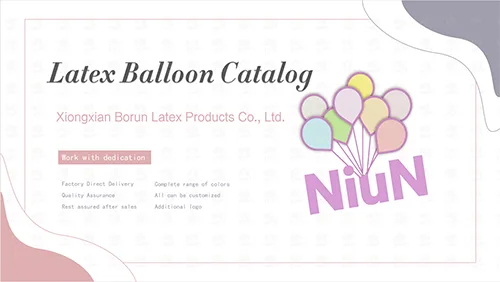 I morgon latex Baaloon Catalog