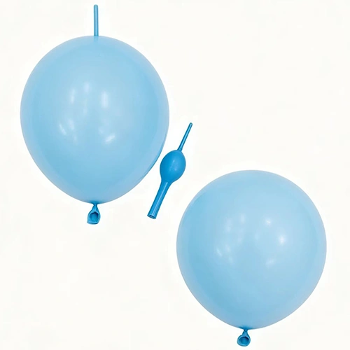 Runda kontra länkande ballonger