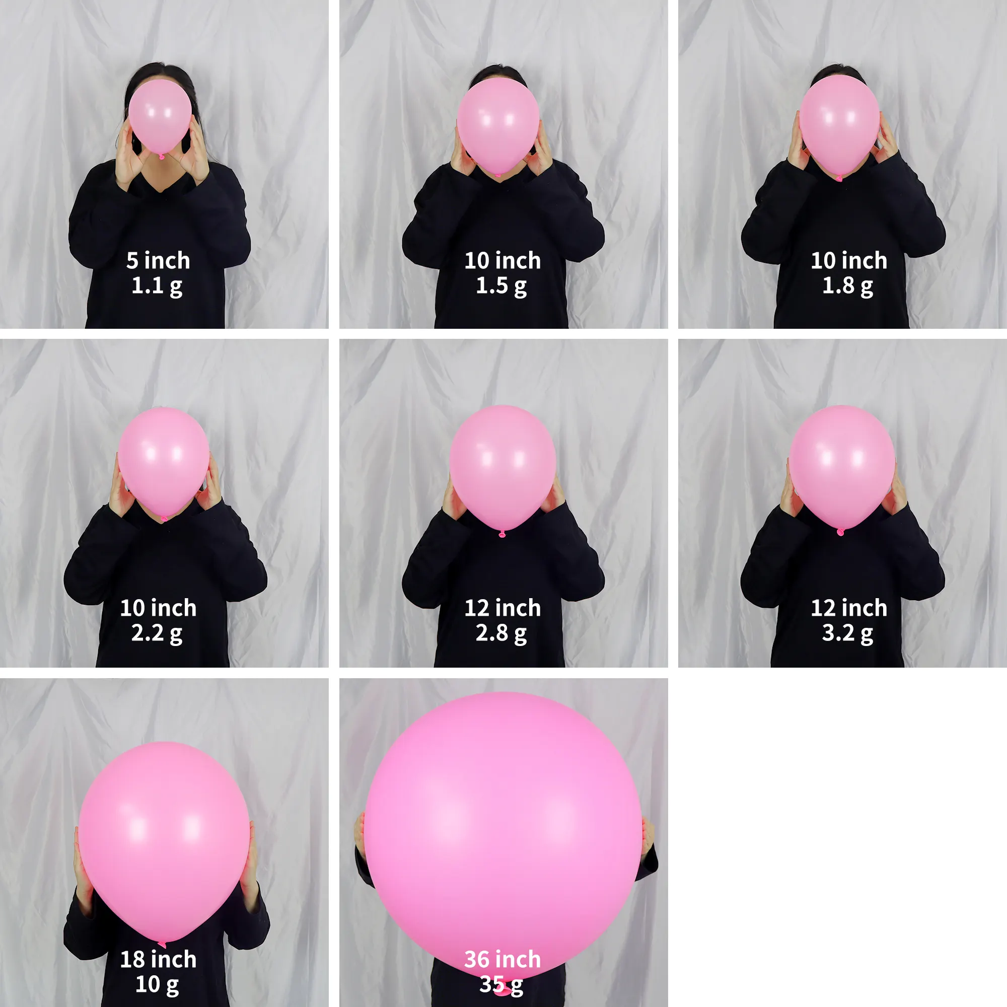 Latexballong gramvikt (g): En guide för bulkförsörjning