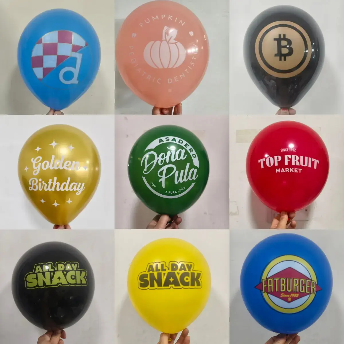 Hur mycket kostar anpassad ballongutskrift?