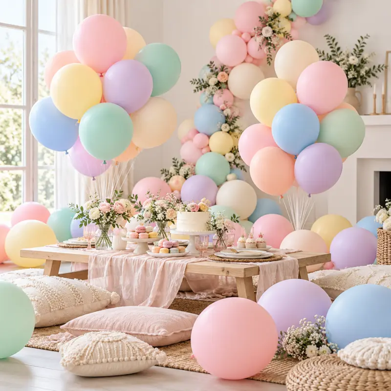 36 tums macaron latex ballonger