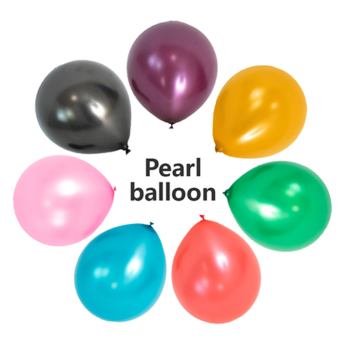 5 tums pärla latexballonger