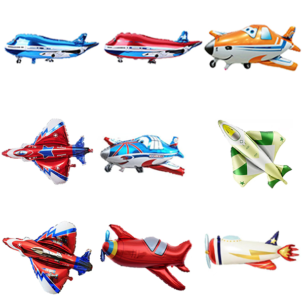 Flygplans folieballong