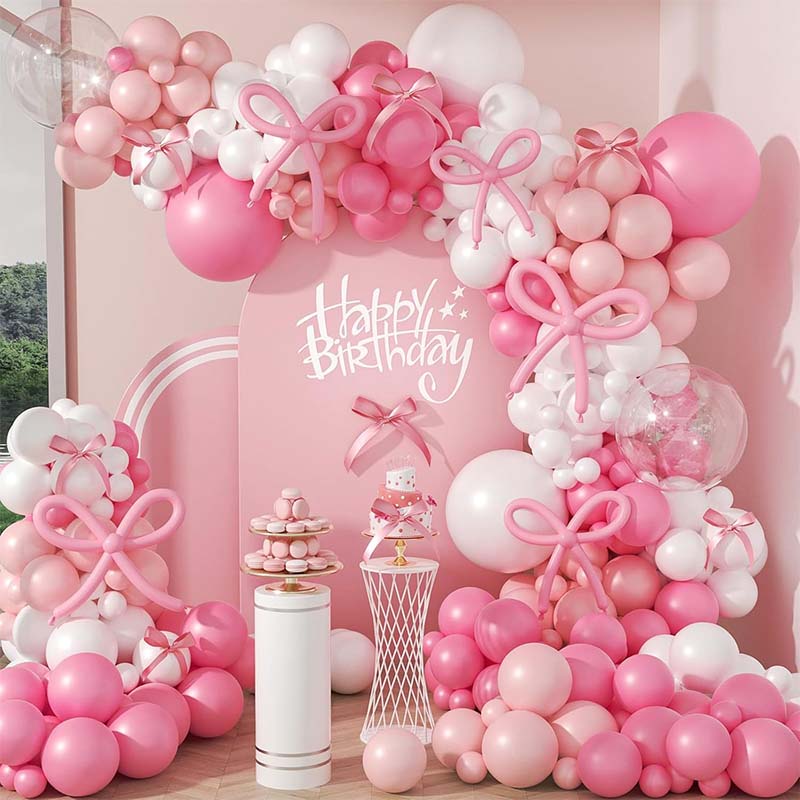 Bow ballong arch garland kit
