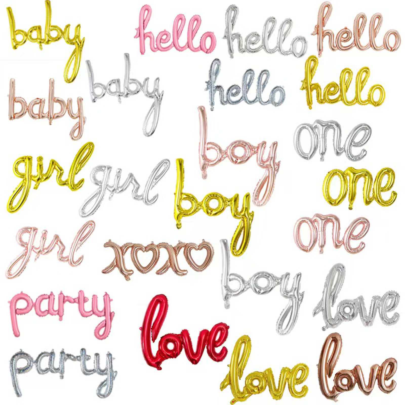 Sammanfogad folieballong