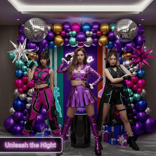 Disco ballongbågesats