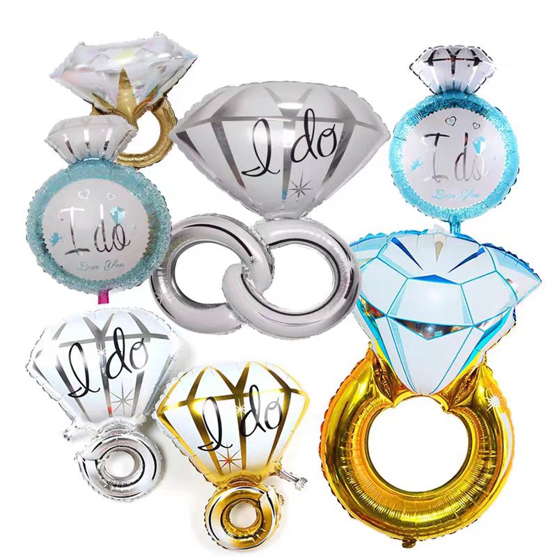 Förlovningsring folieballong