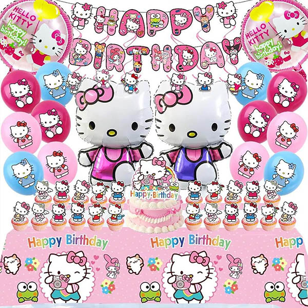 Hello Kitty tema folieballong