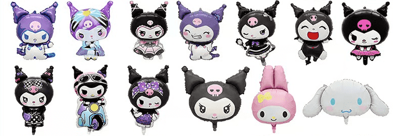 Kuromi Party Foil Balloon
