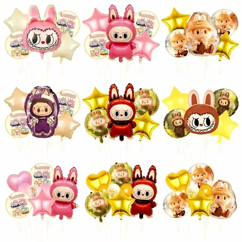 Labubu folie ballonger