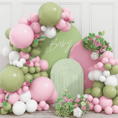 Matt ballongset