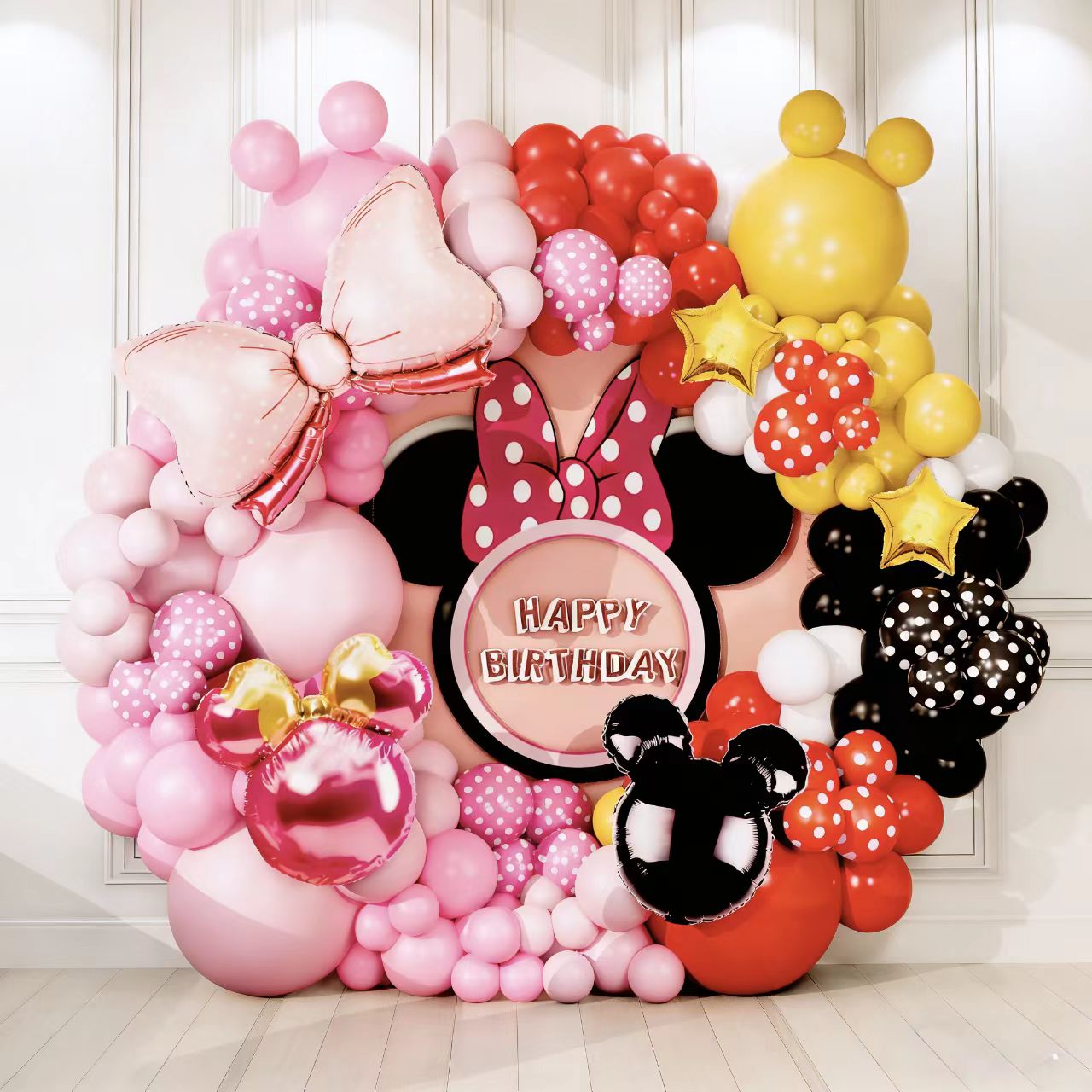 Musse och Minnie Balloon Arch
