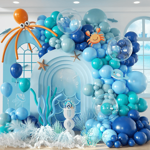 Ocean Party Balloon Arch Kit