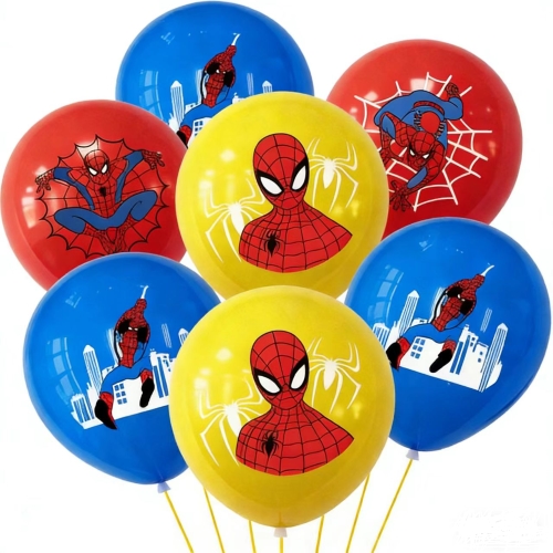 Spiderman tryckta ballonger