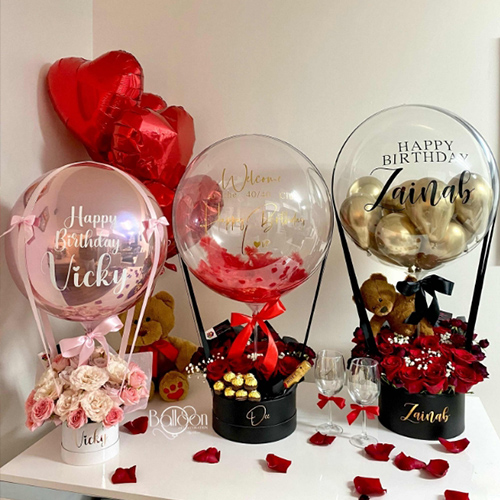 Alla hjärtans dag bobo ballong